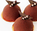 Dome (Banana Crunchy Mousse)