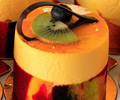 Bamboo (Mango & Passion Fruit Mousse)