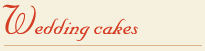 Wedding Cakes