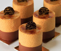 Mini Caramel/Chocolate Mousse