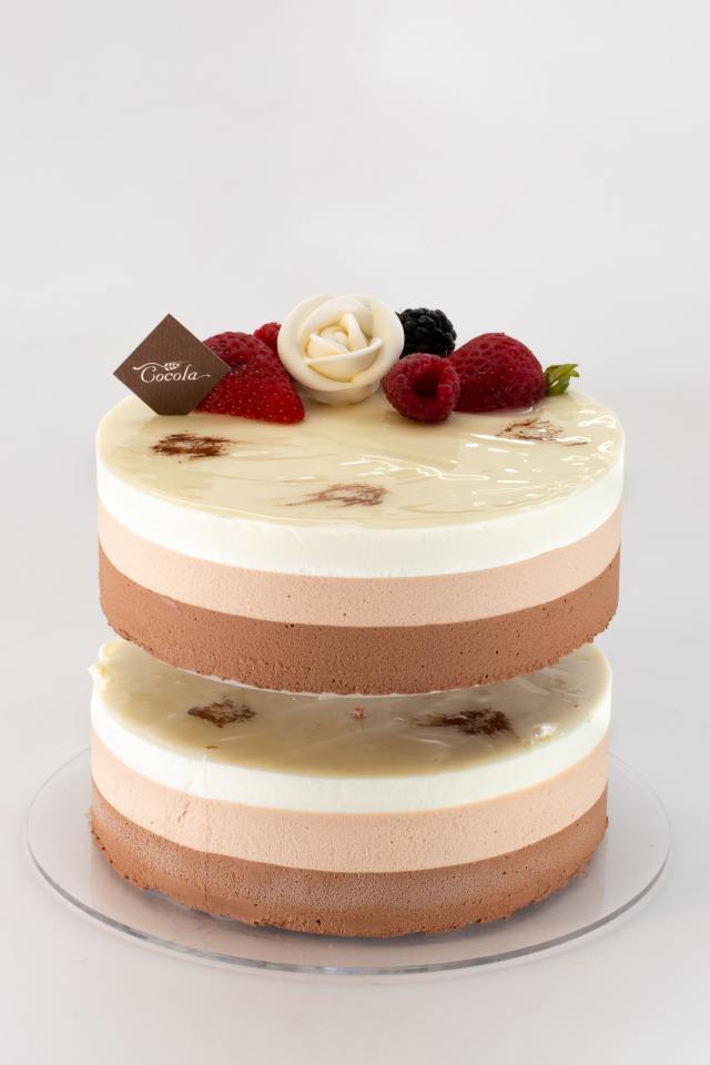 3-Layer Chocolate Mousse - Whole
