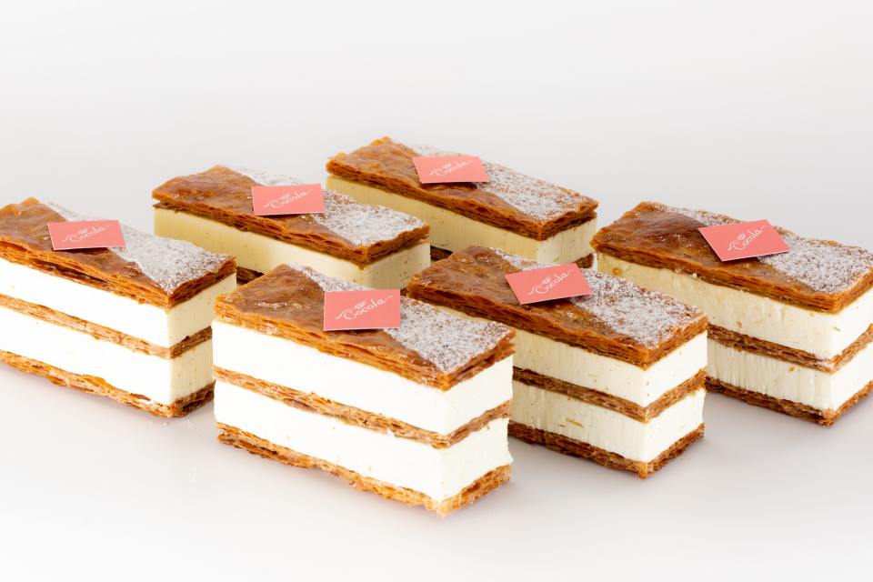 Vanilla Millefeuille/Napoleon: Cocola Bakery