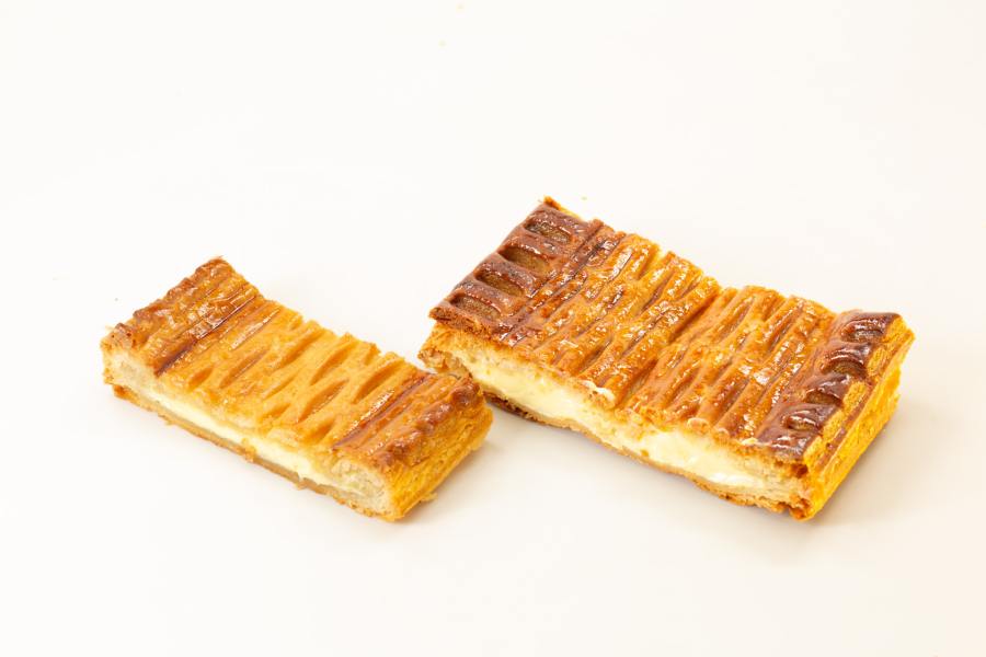 6 Mini Creme Feuillete