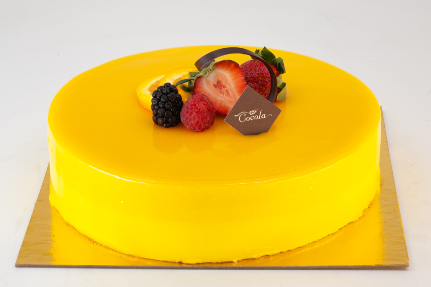 Bamboo (Mango & Passion Fruit Mousse) - Whole
